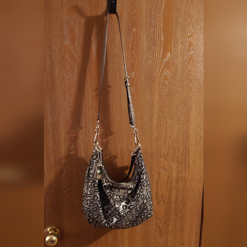Leopard Coach Purse